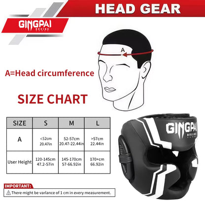 Promotion Boxing MMA Safety Helmet Head Gear Protectors Adult Child Training Headgear Muay Thai Kickboxing Full-Covered Helmets